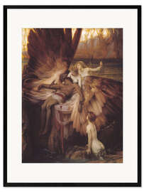 Framed art print  Mourning for Icarus - Herbert James Draper