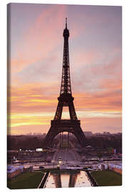 Canvas print  Eiffel Tower at sunrise - Markus Lange