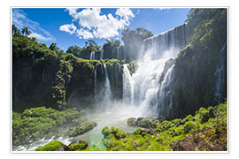 Poster Waterfalls Foz de Iguazu