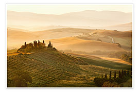 Poster Tuscan Landscape