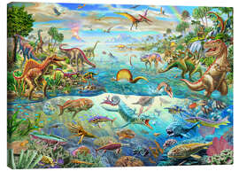 Canvas print  Prehistoric Paradise - Adrian Chesterman