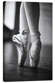 Canvas print  Feet of a dancer