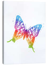 Canvas print  Butterfly watercolor - Mod Pop Deco
