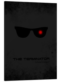 Aluminium print  Terminator - Minimal Film Movie Fanart Alternative - HDMI2K