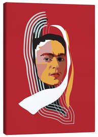 Canvas print  Frida Kahlo Abstract - Anna McKay