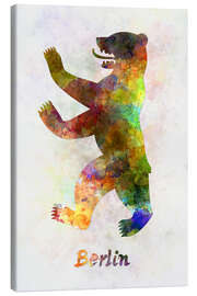 Canvas print  Bear of Berlin