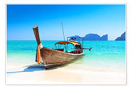 Poster Longboat in Thailand
