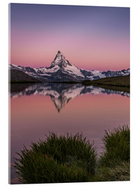 Acrylic print  Sunrise Matterhorn Switzerland - Achim Thomae