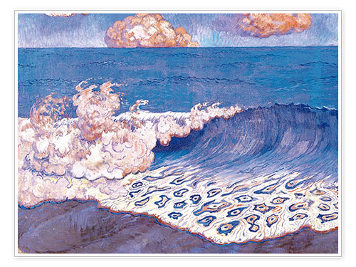 Poster Blue seascape