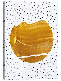 Canvas print  Stay gold - Uma 83 Oranges