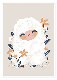 Poster Animal Friends - The sheep
