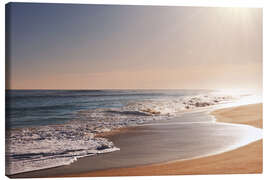 Canvas print  Sunlit beach