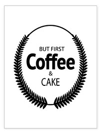 Poster Coffee & cake