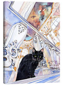 Canvas print  Cat in the Hermitage, Saint-Petersburg - Anastasia Mamoshina
