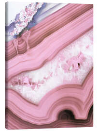 Canvas print  Rose quartz - Emanuela Carratoni