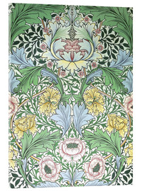 Acrylic print  Myrtle - William Morris