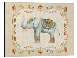 Aluminium print  Elephant Walk III - Daphne Brissonnet