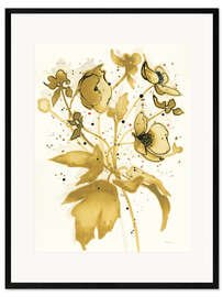 Framed art print  Celebration in gold II - Shirley Novak
