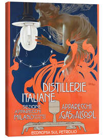 Canvas print  Italian distilleries - Leopoldo Metlicovitz