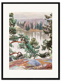 Framed art print  Sarvikallio - Pekka Halonen