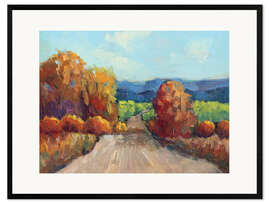 Framed art print  County Road - Roberta Murray