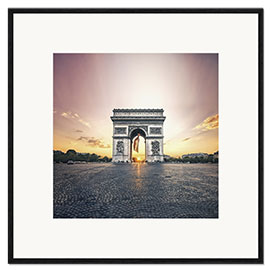 Framed art print  Arc De Triomphe - Aurélie Guisiano